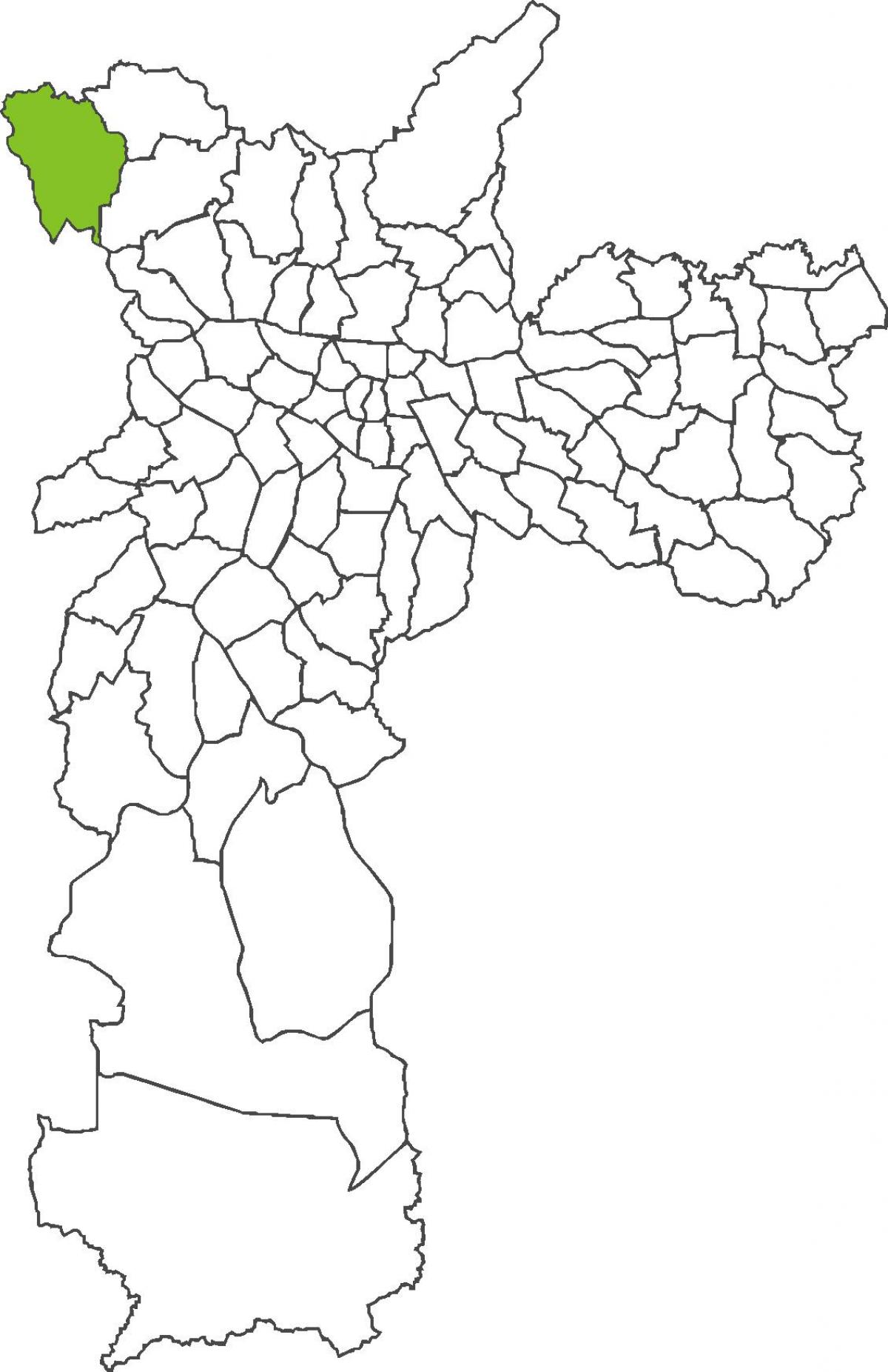 नक्शे के Anhangüera जिला