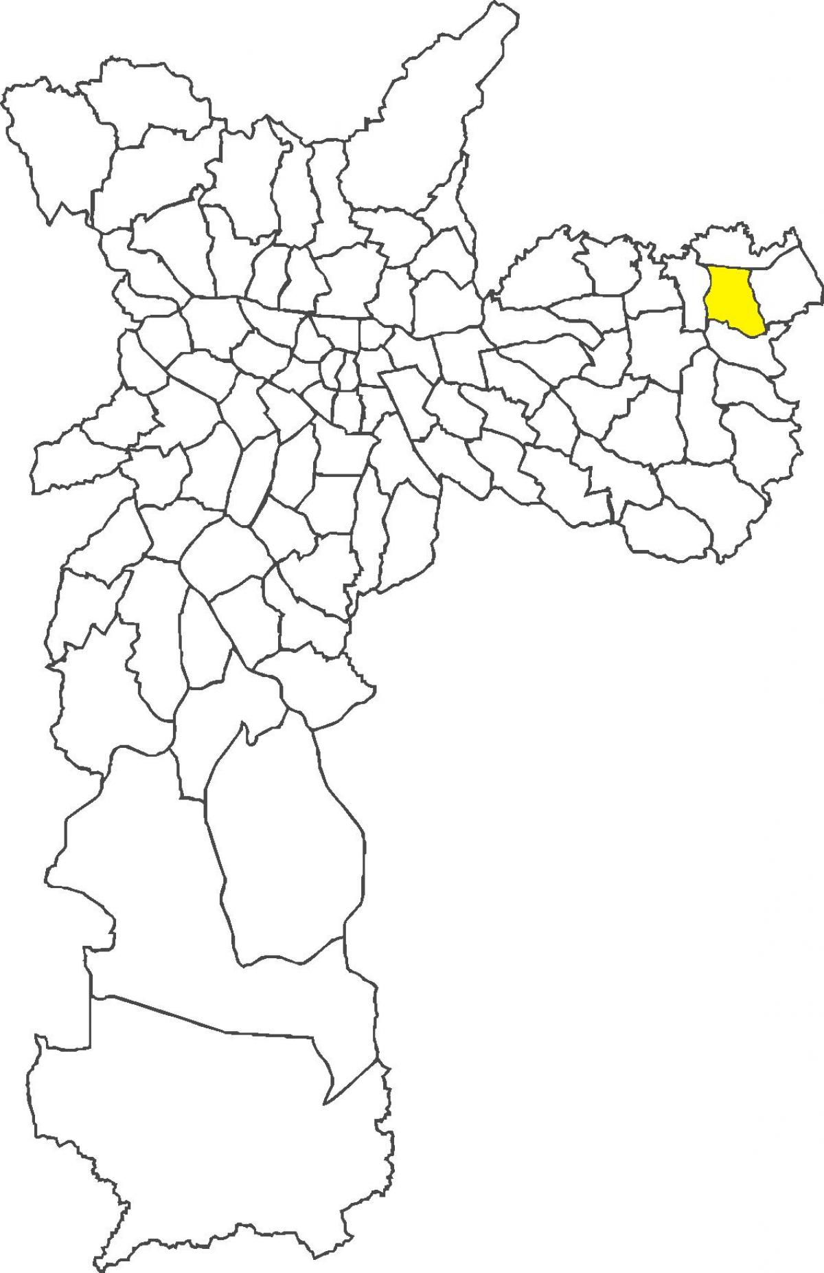 नक्शे के विला Curuçá जिला