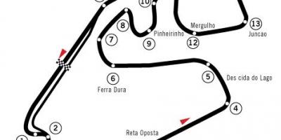 नक्शे के Autódromo जोस कार्लोस पेस