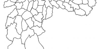 नक्शे की Ermelino Matarazzo जिला