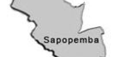 नक्शे के Sapopembra उप-प्रान्त