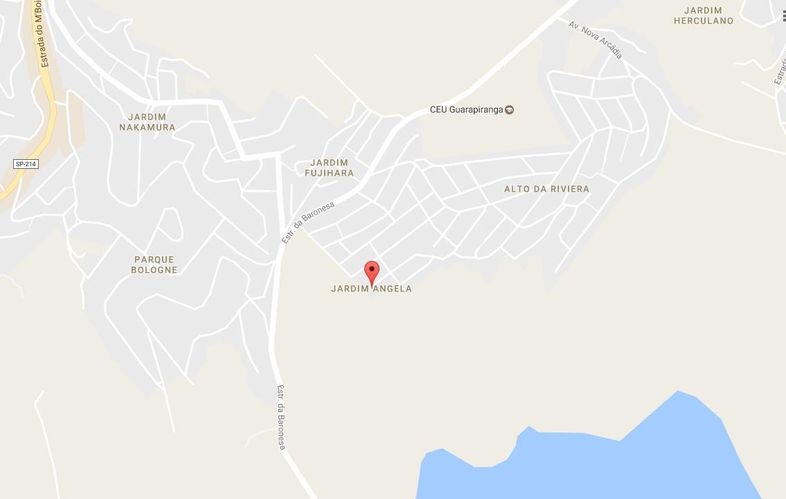 नक्शे के जरदीं Ângela साओ पाउलो