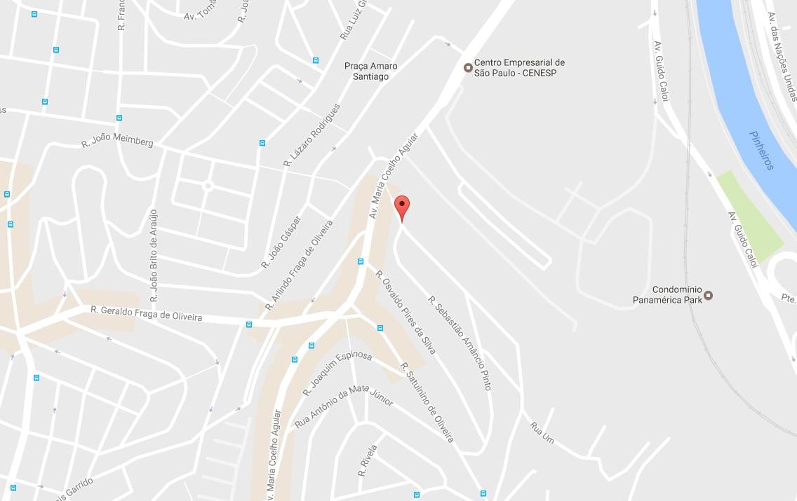 नक्शे के जरदीं São Luís साओ पाउलो
