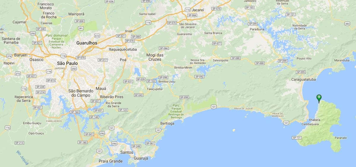 मानचित्र समुद्र तट के आरमासन