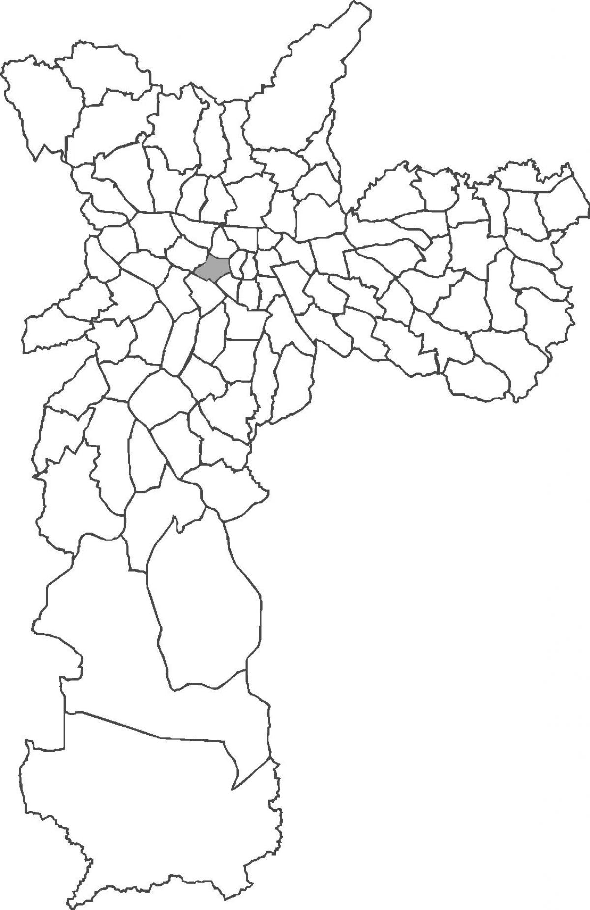 नक्शे के जिला Consolação