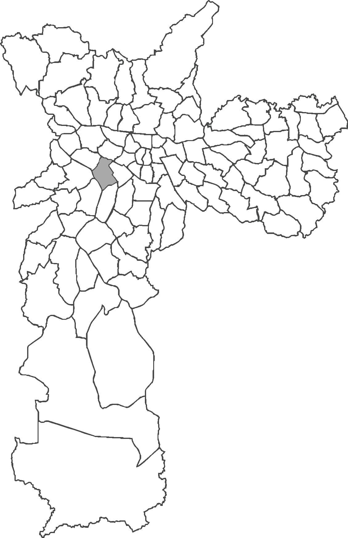 नक्शे के Pinheiros जिला