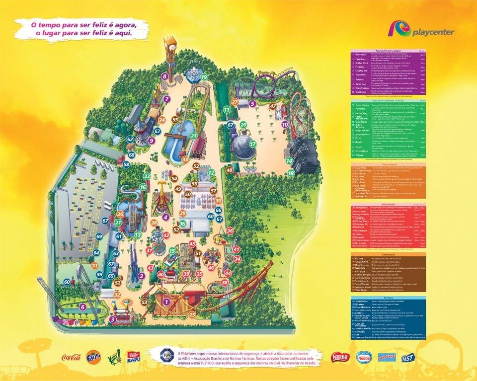 नक्शे के PlayCenter साओ पाउलो