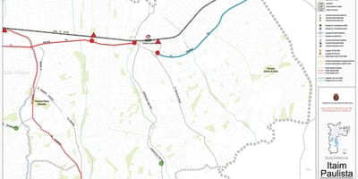 नक्शे के इटैइम पौलिस्ता - Vila Curuçá साओ पाउलो - सार्वजनिक transports