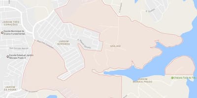 नक्शे के ग्रजौ साओ पाउलो