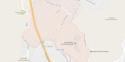 नक्शे के जरगुआ में साओ पाउलो