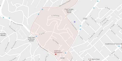 नक्शे के टुकुरुवी साओ पाउलो