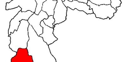 नक्शे के परेलहेइरोस उप-प्रान्त साओ पाउलो