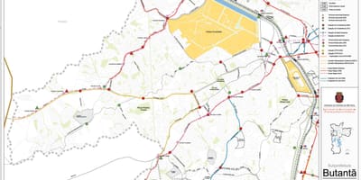 नक्शे के बुटंता साओ पाउलो - सार्वजनिक transports