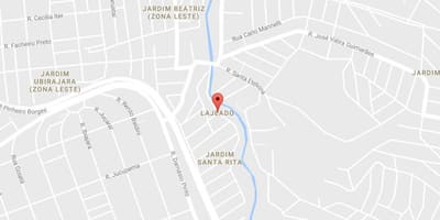 नक्शे के लाजेआडो साओ पाउलो