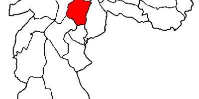 नक्शे के विला मेरिना उप-प्रान्त साओ पाउलो