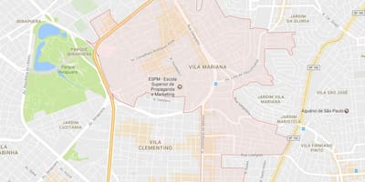 नक्शे के विला मेरिना साओ पाउलो