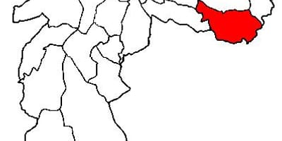 नक्शे के सं मतेऊस उप-प्रान्त साओ पाउलो