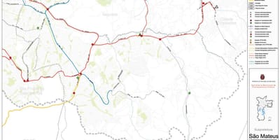 नक्शे के सं मतेऊस साओ पाउलो - सार्वजनिक transports