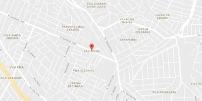 नक्शे के सं ल्यूकस साओ पाउलो