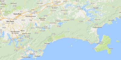 मानचित्र समुद्र तट के बारा सेका में