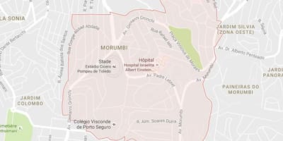 नक्शे के Morumbi साओ पाउलो