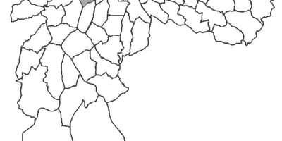 नक्शे के Pinheiros जिला