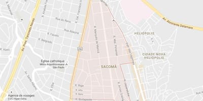 नक्शे के Sacomã साओ पाउलो