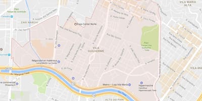 नक्शे के विला गुइलहर्मे साओ पाउलो