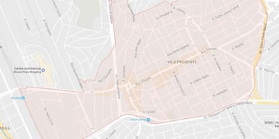 नक्शे के विला Prudente साओ पाउलो